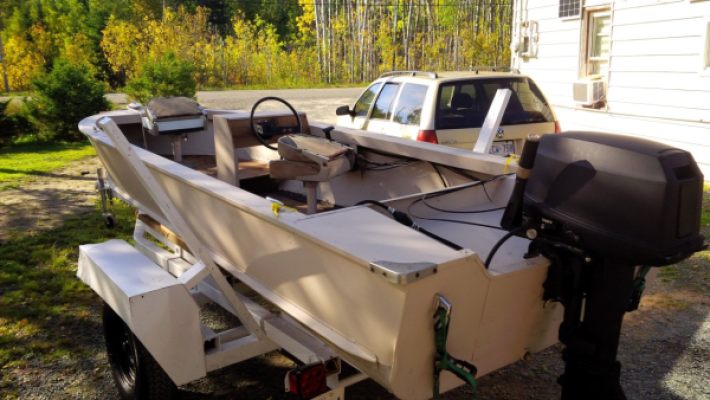 Boat Motor Trailer
