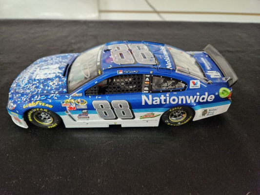Elite Dale Earnhardt Junior 1:24 Scale Stock Car Signed 2015