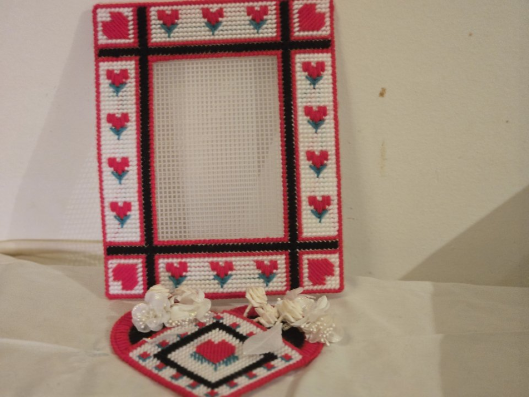 Picture frame and wall hanging