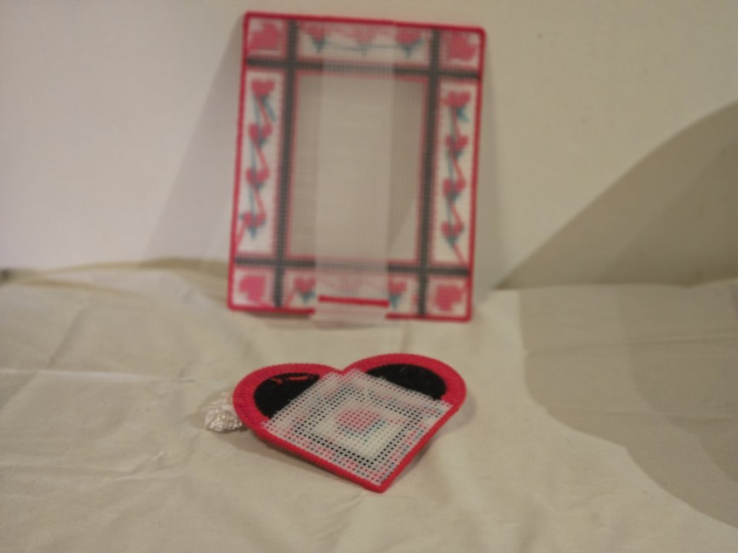 Picture frame and wall hanging
