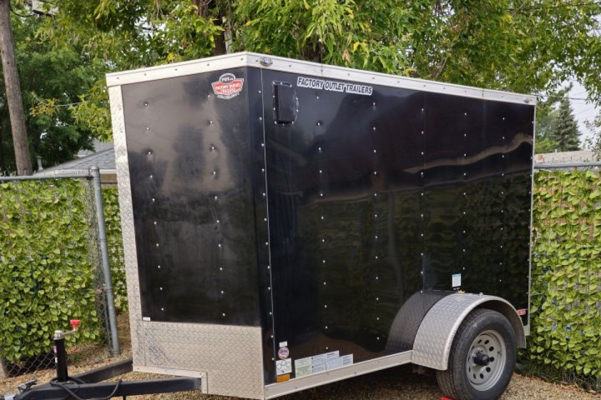 5x8/9 enclosed trailer for sale