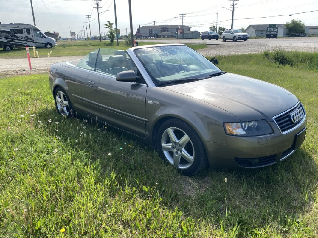 Low Mileage Audi Convertible