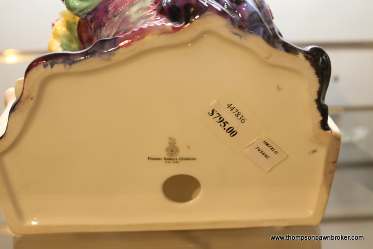 Royal Doulton “Flower Sellers Children” HN 1342