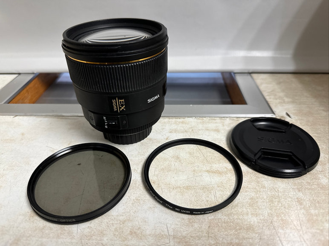 Sigma 85mm F1.4 EX DG HSM Art Lens for Niko