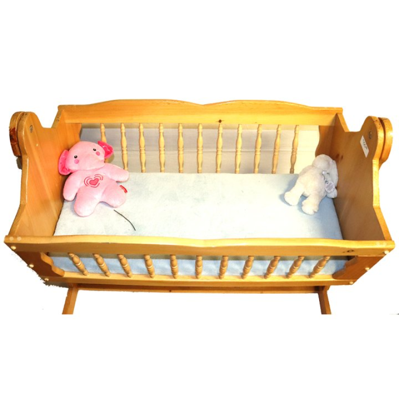 Wooden Cradle Bassinet