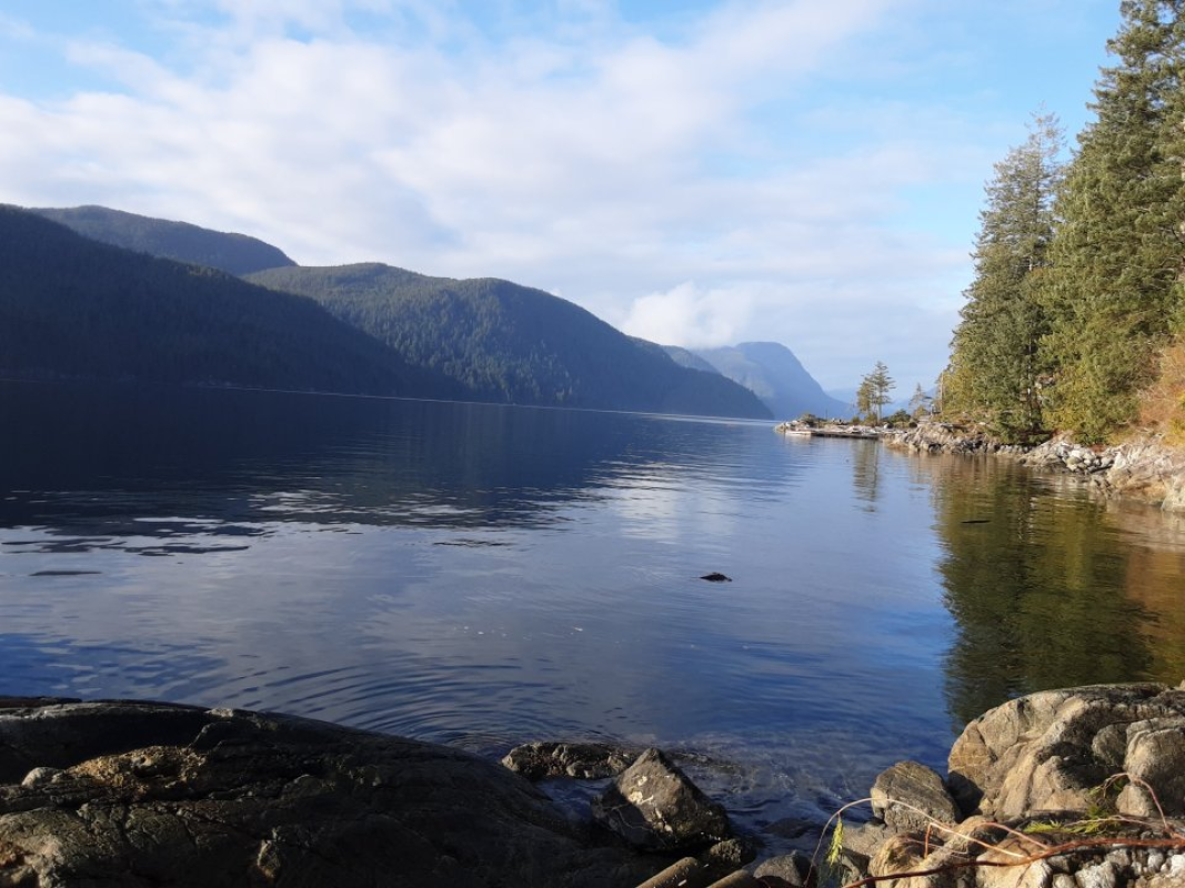 Ocean Water Front Property  10 acres 0n Rendezvous Island. B.C..