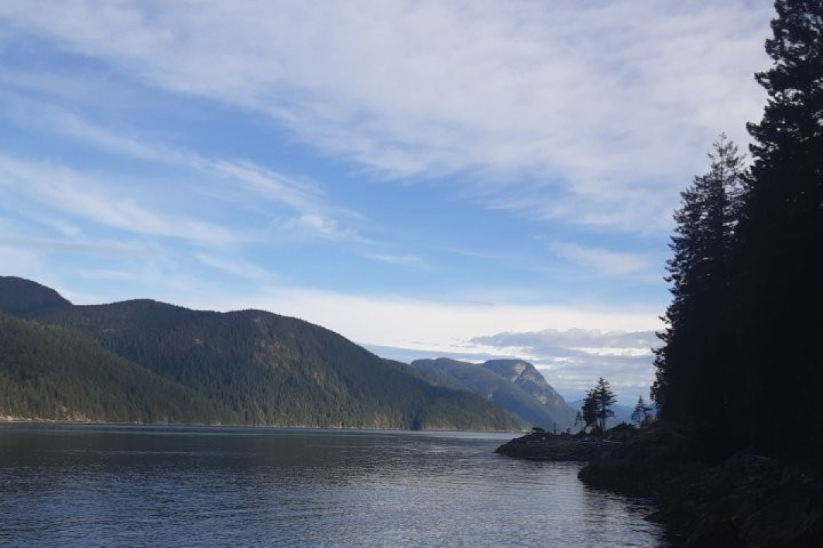 Ocean Water Front Property  10 acres 0n Rendezvous Island. B.C..