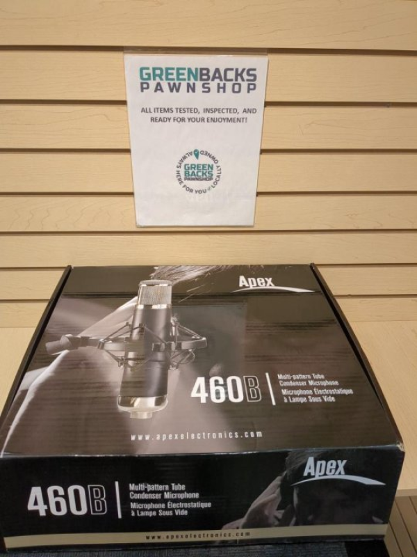 460B MULTIPATTERN TUBE COND MIC