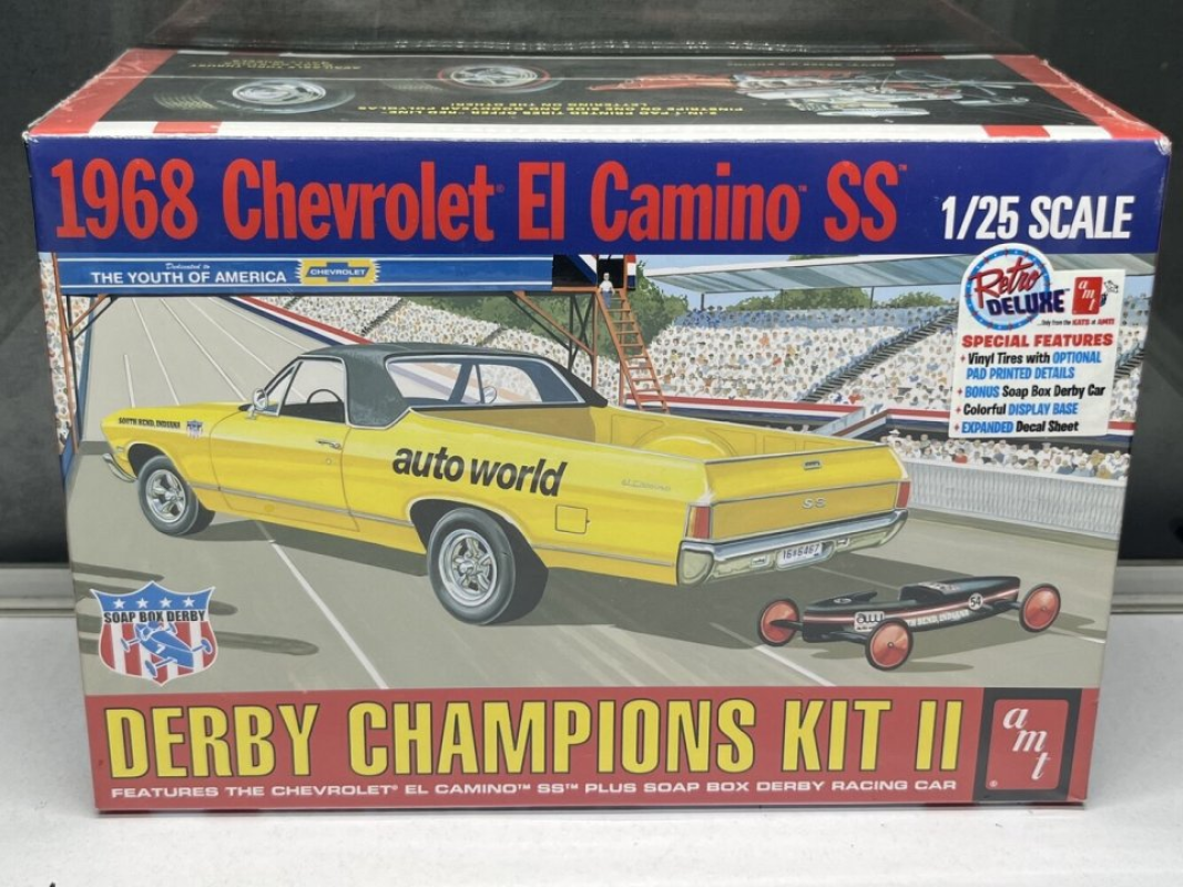 amt 1968 Chevrolet El Camino SS 1/25 Derby Champions Kit II