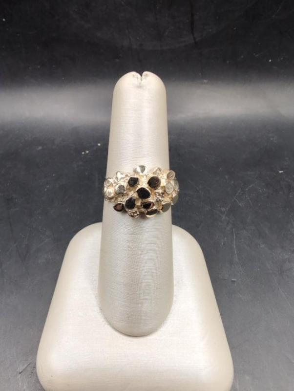 SZ 6 10KYG 4.43G NUGGET RING