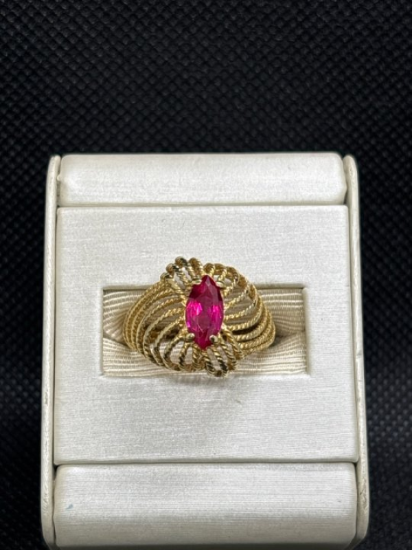 18KYG 4.36G RING SZ: 7