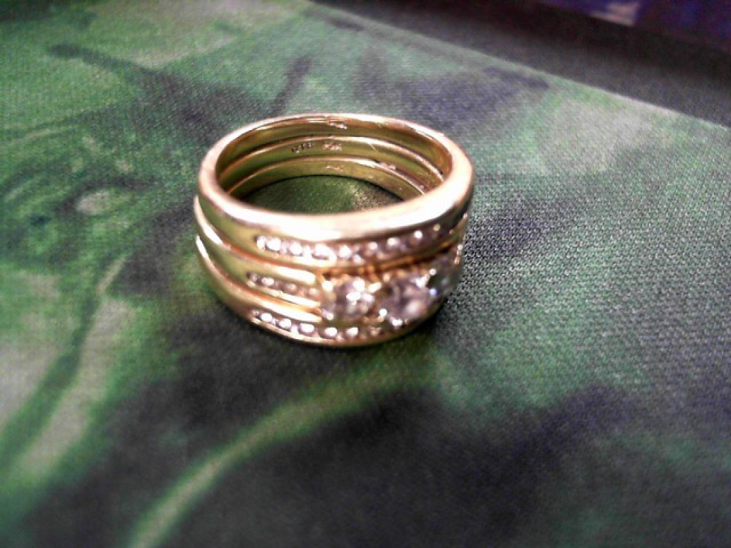 Lady's Gold Ring 14K Yellow Gold 10.05g