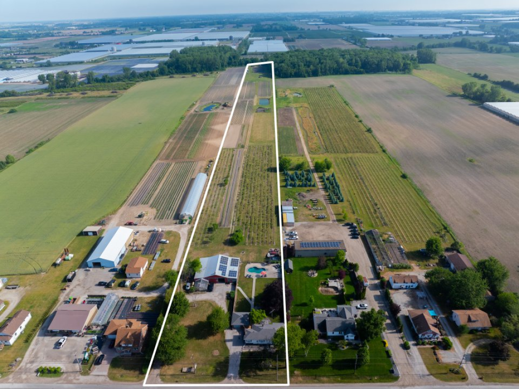 13.3 ACRE FARM FOR SALE 710 Seacliff Drive, Kingsville, Ontario