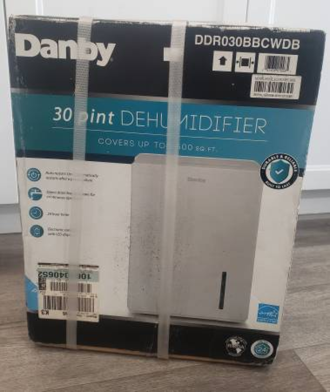 Danby DDR030BBCWDB 30 Pint Dehumidifier