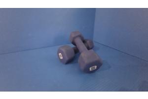 Cap Barbell - Solid Neoprene Dumbbell, 2 x 8-lb