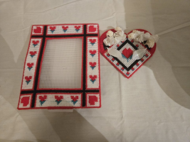 Picture frame and wall hanging