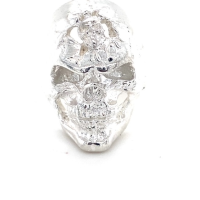 New Custom Silver Biker Ring