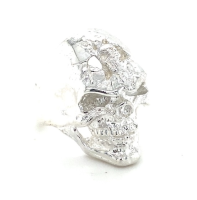 New Custom Silver Biker Ring