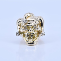 14K 0.05CTW Diamond Evil Joker Ring - S12