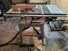 Table saw, 10", 120V, 10A, 3/4hp