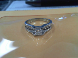 14KWG 4.56G .58CTW SOLITAIRE RG