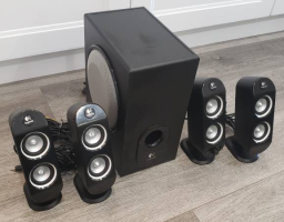 Logitech X-530 5.1 AC Powered Speaker Set with Subwoofer