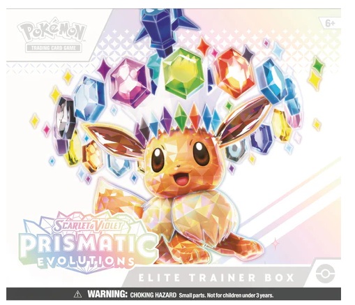 Scarlet & Violet - Prismatic Evolutions Elite Trainer Box in Chatham, ON