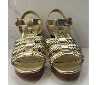 Michael Kors Reed Gold Platform Sandal - $60 (surrey) in Surrey, BC