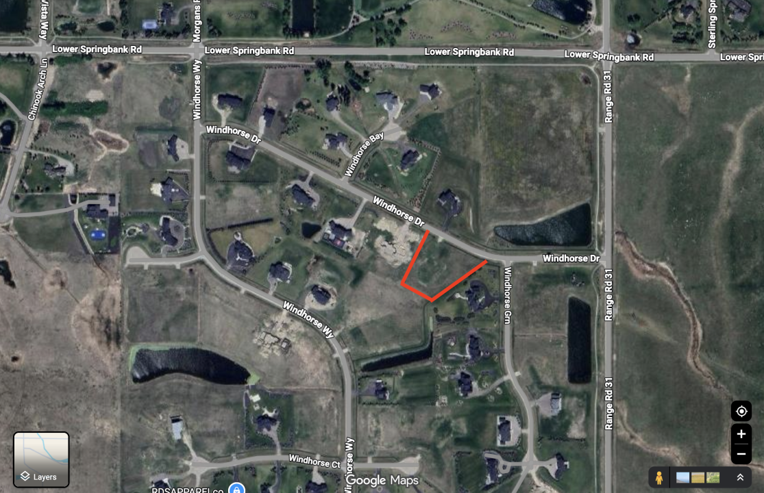 2 ac lot in windhorse estate, calgary in Calgary, AB